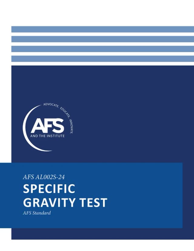 Specific Gravity Test cover